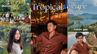 Hidden gem in pokhara || Tropical escape begnas || homies ||