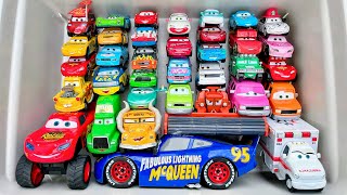 Lot of Disney Pixar Cars Unboxing Review | Lightning Mcqueen Bubble RC Cars | Sliding Cars ASMR