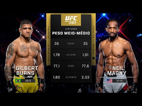 Gilbert "Durinho" Burns x Neil Magny | LUTA COMPLETA | UFC Vegas 106