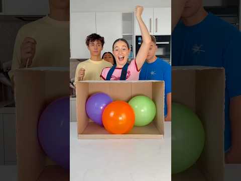 DON’T POP THE BALLOON CHALLENGE! #shorts