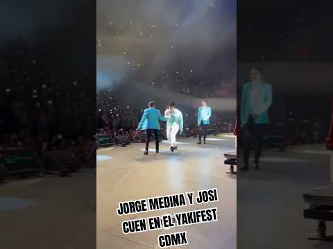 Jorge Medina y Josi Cuen se presentaron en el Yakifest CDMX #yakifest #juntos #jorgemedina #josicuen