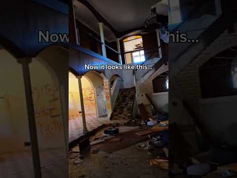 DISTURBING inside of an abandoned million dollar mansion  #abandoned #urbex #abandonedplaces