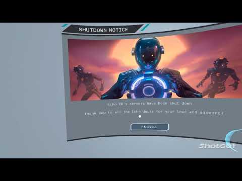 Echo vr is shut down