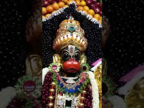 Hanuman with fruits