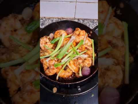 TÔM XÀO TÀO LAO