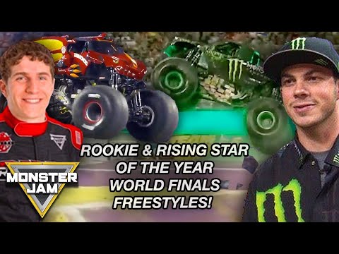 Rookie and Rising Star World Finals Freestyles Through the Years | Monster Jam