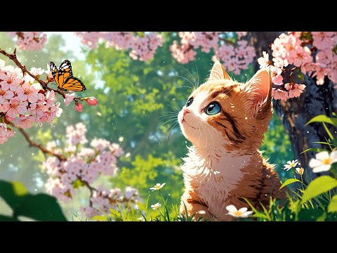 Joyful Spring Morning 🌸 Morning Lofi For A Peaceful Start 🌸 Lofi Spring
