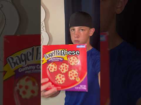 I tried bagel bite gummies…😳