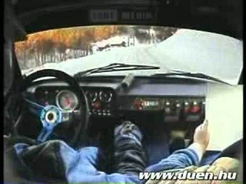 Szabó Laci Lada VFTS Jänner Rallye 2006 SS16