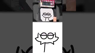 【ASMR】Drawing Wenda(Sprunki Pyramixed) in 40 Sec (Remake by Copy Marker)