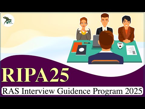 RAS Interview Guidance Program 2025 (RIPA25)
