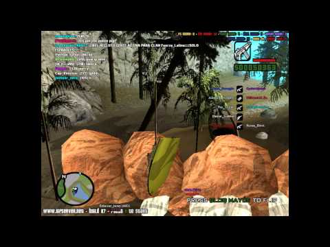 GTA San Andreas Multiplayer con Minic, cellscythe, ant80ec, alara y Estevez (4/19)