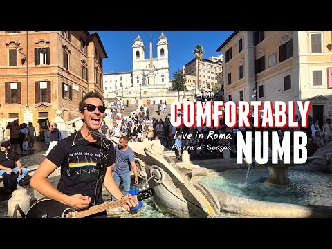 Comfortably Numb (Pink Floyd) - Live in Roma, Piazza di Spagna