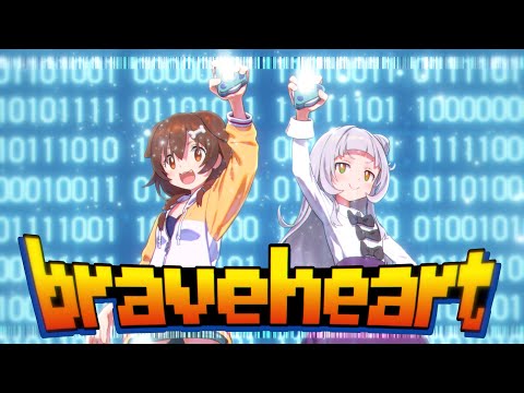 【デジモンアドベンチャー】brave heart  2人で歌ってみた 【戌神ころね/紫咲シオン】