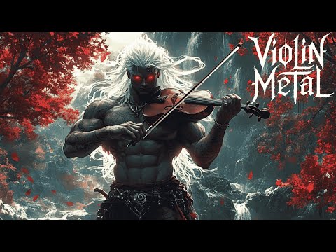 Metal x Violin – Forged in Fury & Elegance | Video made with SkyReels