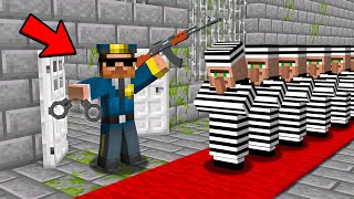 I Put all Villagers in Prison in Minecraft..
