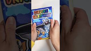 ITALIAN BRAINROT GAME BOOK BLIND BAG 이탈리안 브레인롯 게임북 블라인드백 ASMR Tung Tung Sahur #papercraft #gamebook