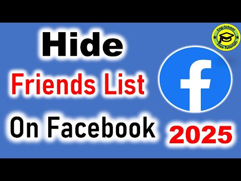 How to Hide Friends on Facebook 2025 I how to hide friends list on facebook