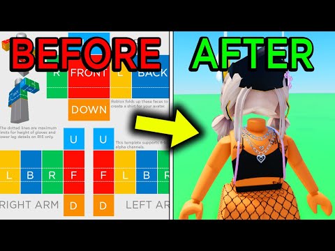 How To MAKE a SHIRT in Roblox (EASY) - Make Your Own Shirt in Roblox