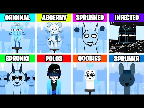 EVERY Incredibox Characters From Incredibox COOL AS ICE! All New Mod Versions Comparison