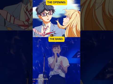The month of lies is back #anime #yourlieinapril #animesad #animeopening #shigatsuwakiminouso #april