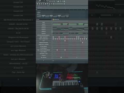 Making beats in fl studio ! 🔥🔥🔥 #flstudiotutorial #flstudio #musicproducer