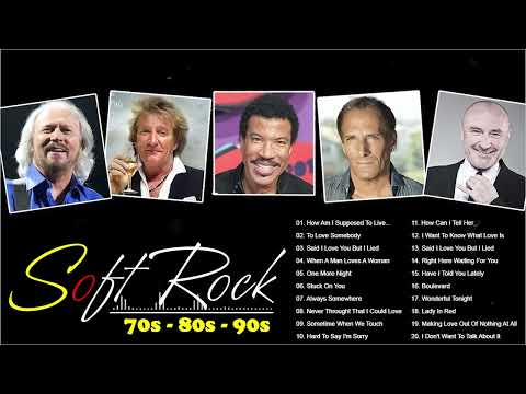 Air Supply, Lionel Richie, Phil Collins, Chicago, Foreigner 💞 Best Classic Soft Rock Playlist
