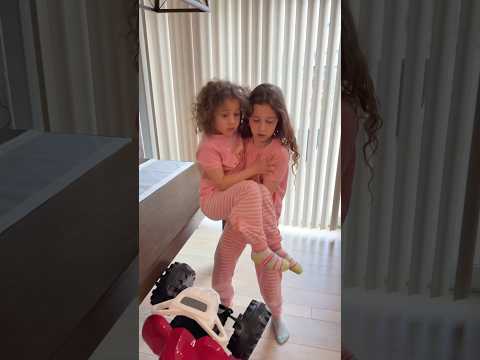 The caring sister-Sierra  saves Rhia from getting hurt ❤️
