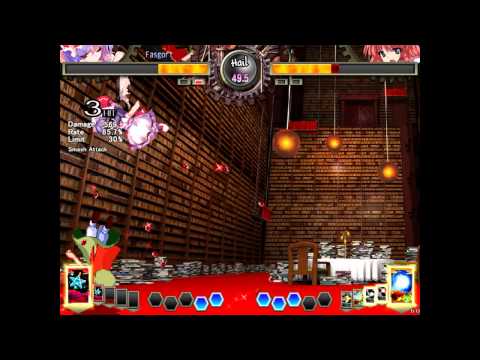 Touhou Hisoutensoku - Lunatic Arcade con Remilia