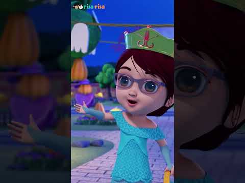 Spooky Monster  | Fun Filled Nursery Rhymes & Kids Songs | #shortsforkids #nurseryrhymes #shorts