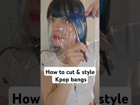 kpop hair tutorial #hairstyle #hairtutorial #hairhacks #beautytips #beautyhacks #kpophairstyle