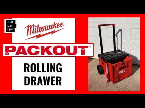 PACKOUT Rolling Drawer Box Milwaukee Packout Rolling Drawer Box 48 22 8420