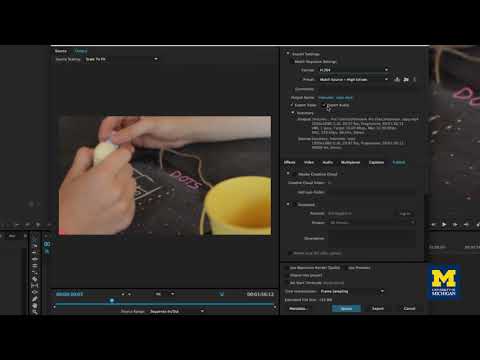 Premiere Pro Tutorials   PART 4   Exporting Your Video