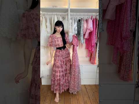 How to style this cute pink maxi dress #shorts Ad