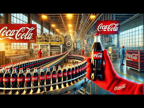 HOW Coca‑COLA IS MADE 🥤 | FACTORY PROCESS 🏭