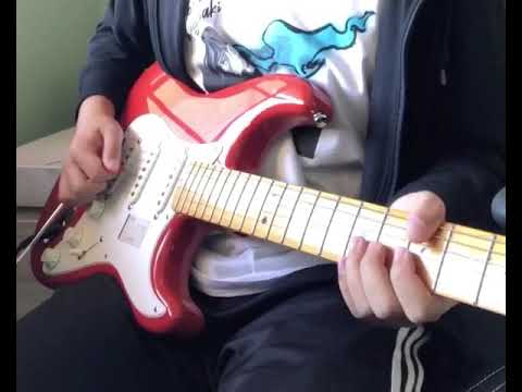 ギター歴半年　Stairway to Heaven - Led Zeppelinソロ「天国への階段」レッドゼッペリン