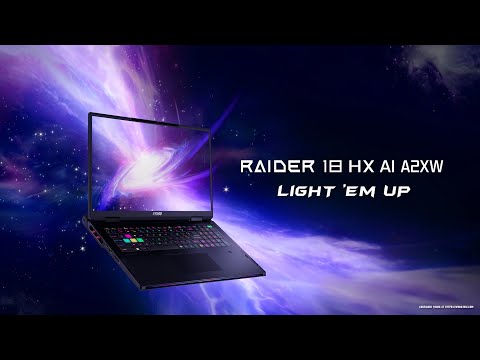 Raider 18 HX AI A2XW - Light 'em Up | MSI