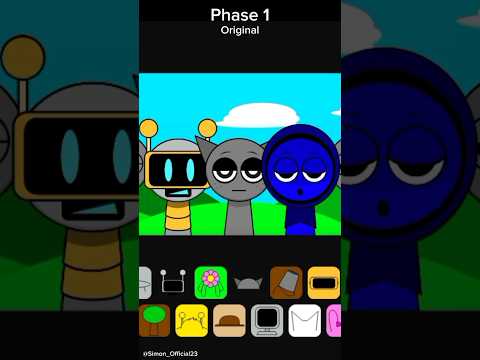 "Sprunki Funbot X Gray X Jevin" || "Diferrence Phase mods Mix" #sprunki #mods #edit #short #music