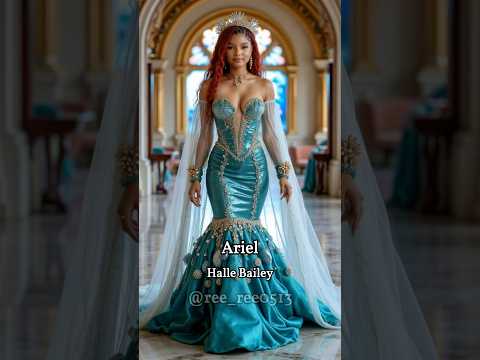Live-action Disney Princesses#aiart #disney  #ai #princess #celebrity
