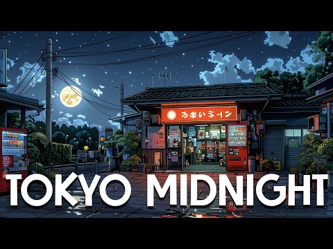 90's Chill Lofi City🔥Tokyo Midnight 🌃 Lo fi Beats To Sleep, Relax  [lofi hiphop mix]