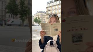 パリでの朝食😍 パリで食べたもの全部の動画を公開中！動画へのリンクはこちら⬆️ #paris #travel