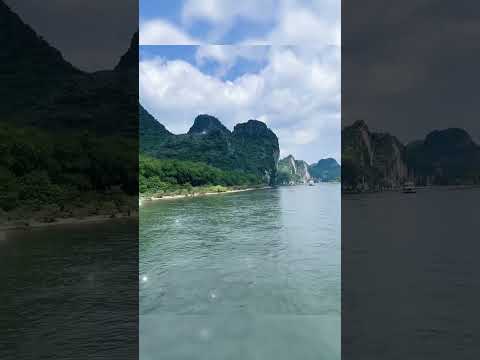 🇨🇳 中国山水看桂林,桂林山水看阳朔。桂林山水甲天下，绝妙漓江秋泛图。 #旅游 #自由行 #vlog #观光 #山水 #桂林