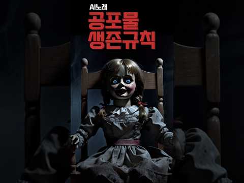(♬) 공포물 생존규칙 (shorts) #공포 #생존 #규칙