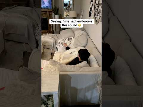 Seeing if my nephew knows this sound! 🤣