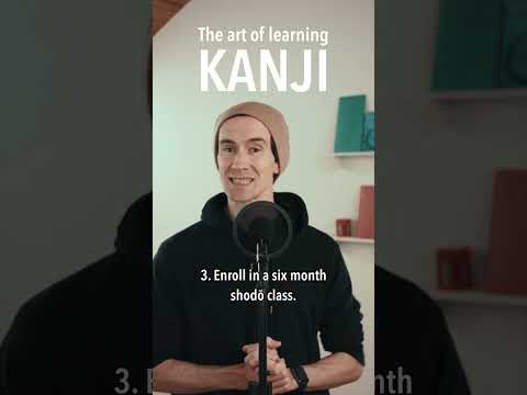the art of learning kanji