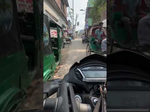 A Bike ride in the Outskirts of Dhaka, Bangladesh