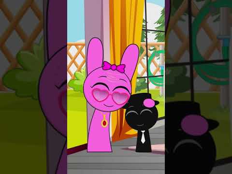 POV:Pinki Stepmom and Black Daddy, Black Baby Tough Choices!#animation #sprunki #incredibox