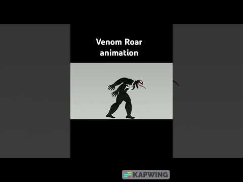 Venom Roar animation #venom #spiderman2
