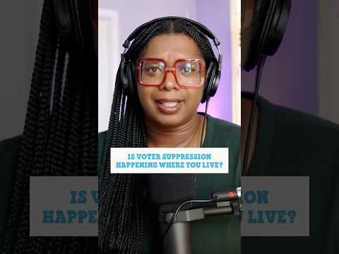 #ad Some folks want to silence YOUR Vote. Listen for more on voters rights.