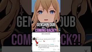 GENSHIN EN DUB STRIKE ENDS?! #genshinimpact #hoyo #hoyoverse #genshin #albedo #dilluc #mondstadt
